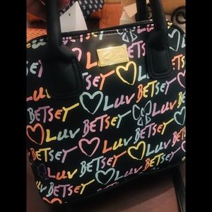 Betsey Johnson Darcy Multi Color Crossbody Satchel
